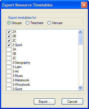 Image export-timetables